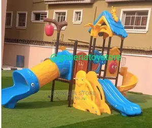 Tunnel Play House With Spiral Slide