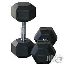 A Pair of 15kg Non Detachable Dumbbell