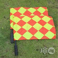 Brand New Pair Of Linesman Flag