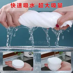 Soft Disposable Bath Towel Expandable Compressed Washcloth