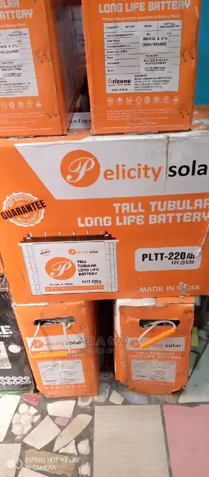 P Elicity Solar Batteries Tall Tubular.