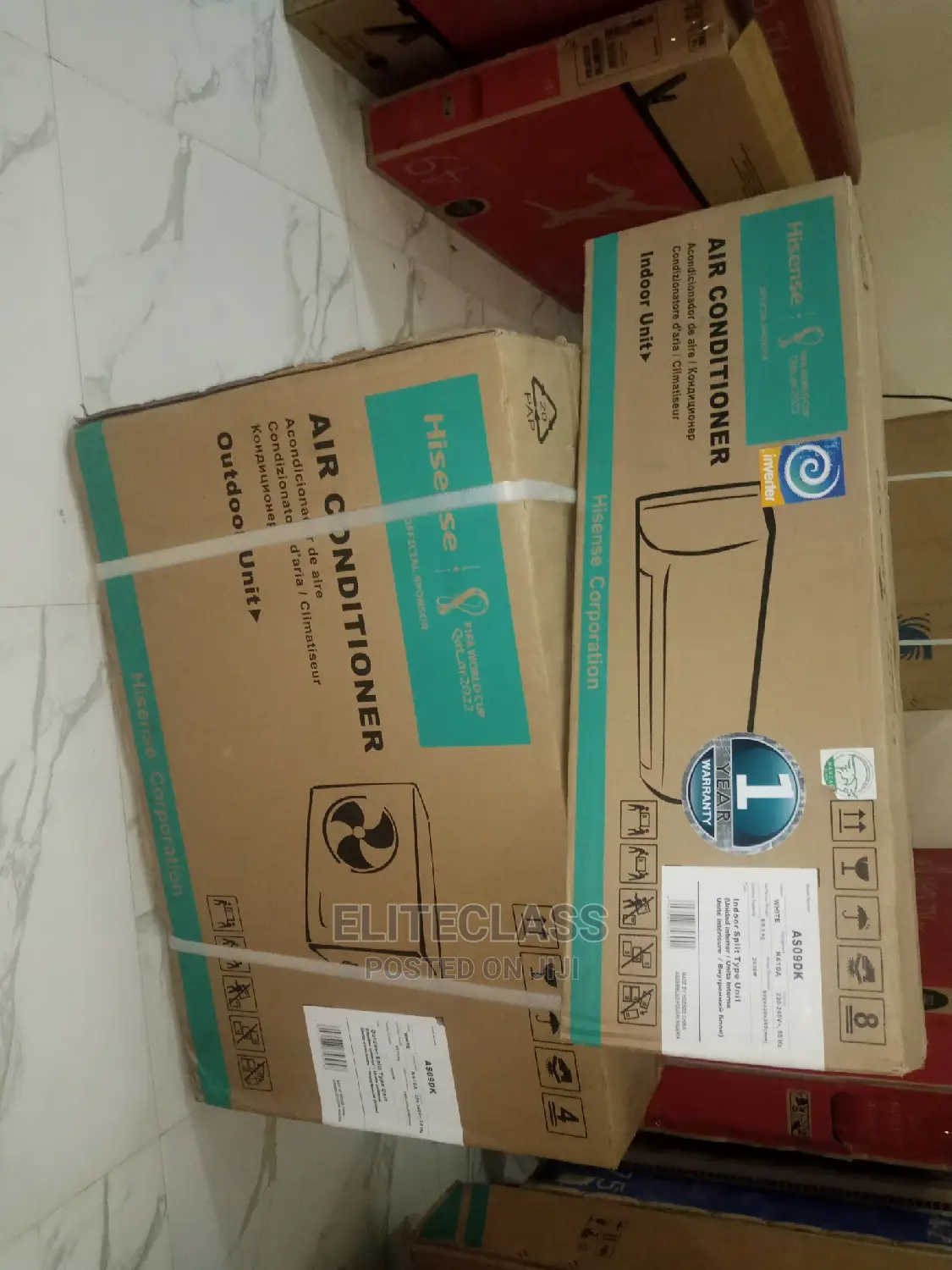 Hisense 1HP Inverter Split a/C With Self Cleaning Function