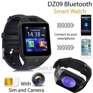 Bluetooth Smart Watch With Camera + Sim Card Support