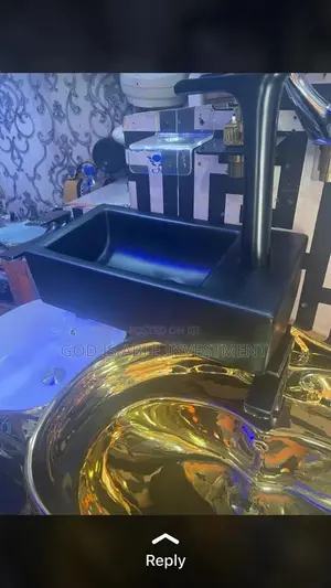 Black Executive Countertop Basin
