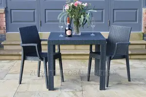 Outdoor Garden Plastic Chair and Table