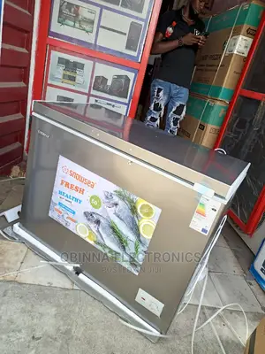 Brand New Snowsea 370litter Chest Freezer/External/Silver/