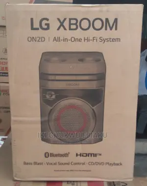 LG Xboom One Box Cd/DVD Playback Bluetooth