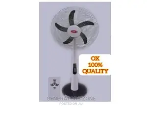 Brand New 18'' Fast Charging Rechargeable Standing Fan