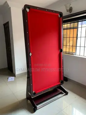 6ft Red Snooker Foldable 2gy