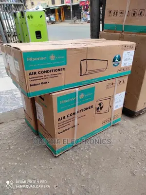 Brand New Hisense 1HP Split Unit AC/100percent Full Cooper/