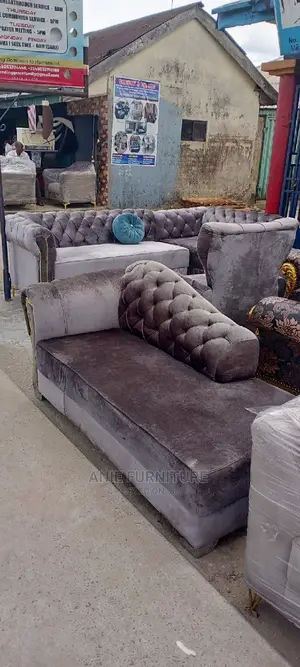 Quality 3 Seater Living Room Fabric Sofa Chair