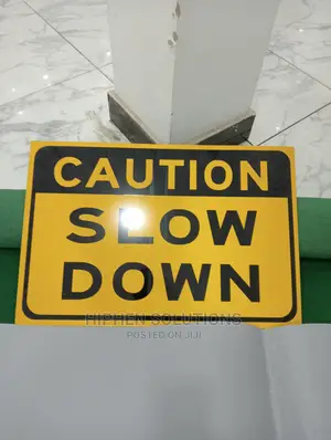 Caution Slow Down