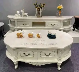 Marble Center Table and and Tv Stand