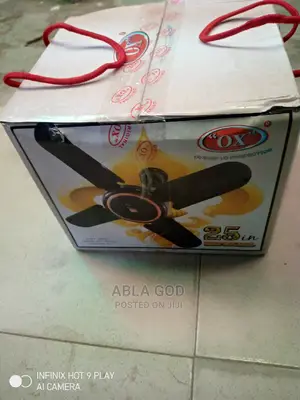 OX 25" Short Blade Fan.