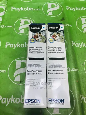 Epson DFX-9000 Black Ribbon - S015384