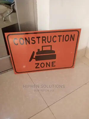 Warning Sign - Construction Zone