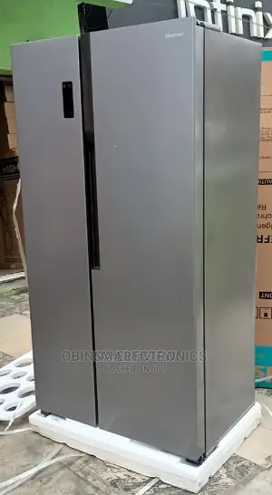 Brand New Hisense Side-Side(514L)Double Door Refrigerator