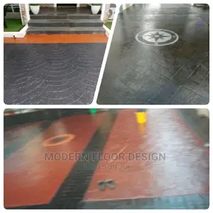Mostly Beds Modern Stamps Floor