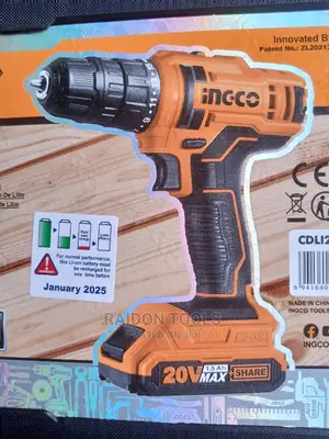 Cordless Drill 20V, Ingco