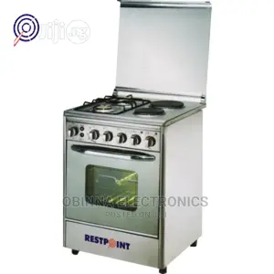 Brand New RESPOINT 4borner(2+2)Gas Cooker(50x50)Silver)