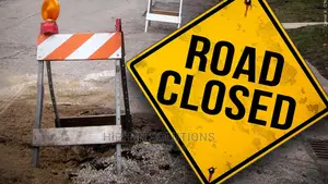 Safety Sign 1800 X 300 Road Closed Sign