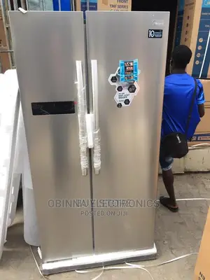 Brand New MIDDEA Side by Side,625/External Compressor/Fridge