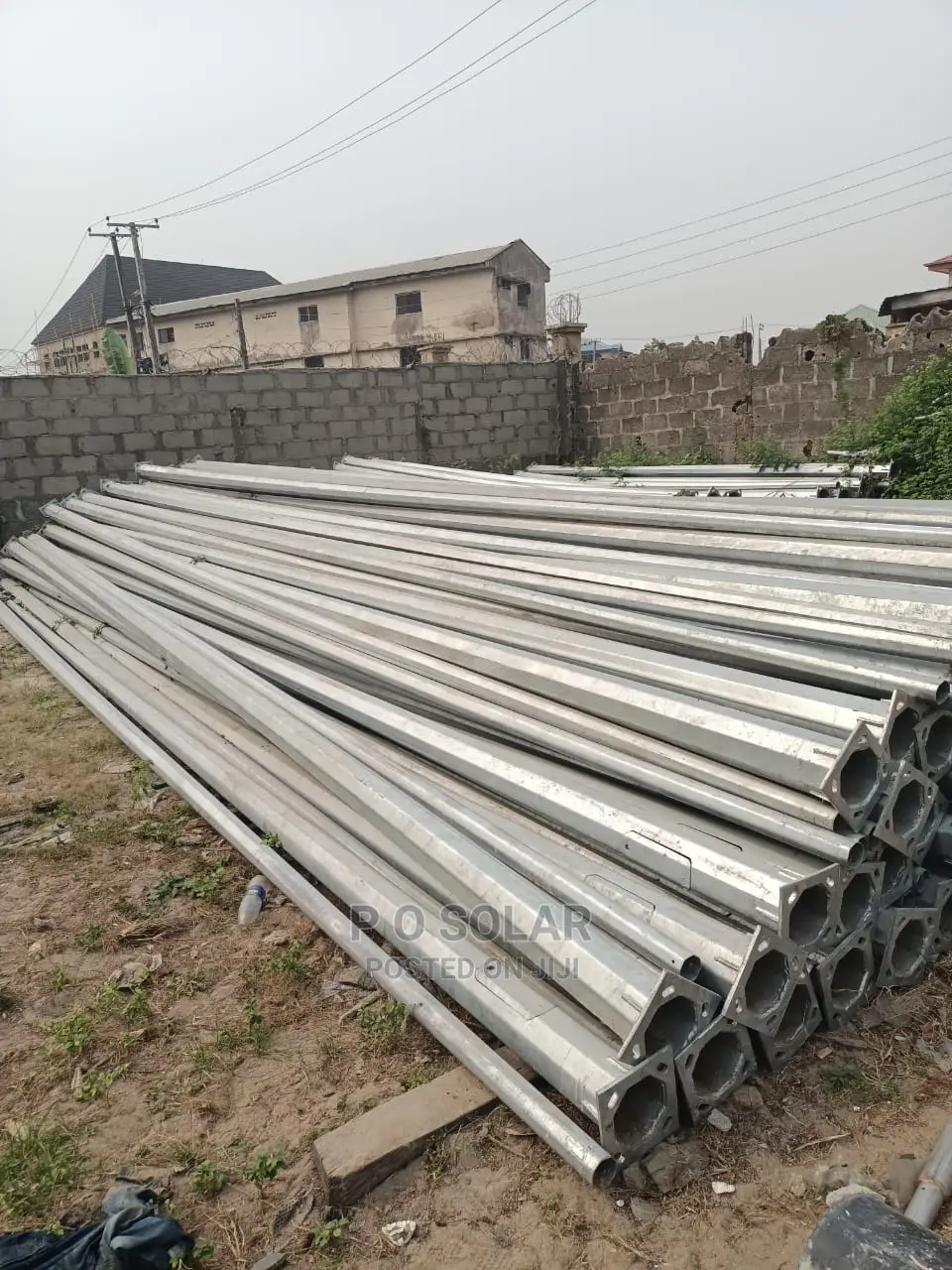 Foreign Solar Street Light Pole