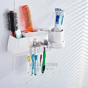Toothbrush Paste Holder Rack