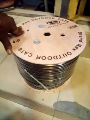 90/ Copper..Network Cable Cat6 Outdoor Pure Copper By 305m