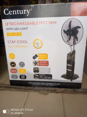 CENTURY 18 Inches Rechargeable Mixed Fan,