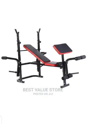 Single Weight Bench With Preacher Curl