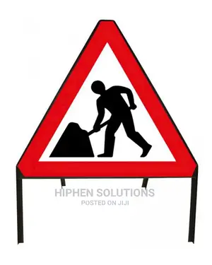 Warning Signs, Road Works Traffic Sign