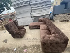 Exquisite Brown Lshape With Royal Sitter