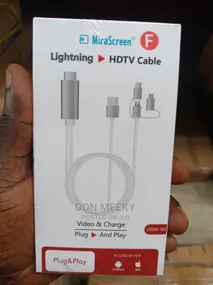 Lighting HDTV Cable Mirascreen 3in1