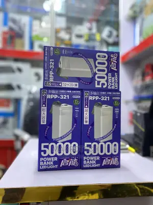 Remax Power Bank 50000mah RPP-321 Chinen - 2xusb + Type C -
