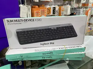 Logitech Slim Multi-Device Wireless Keyboard- Bluetooth