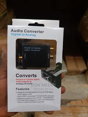 Audio Converter Digital To Analog Optical