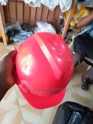 Strong Red Helmet