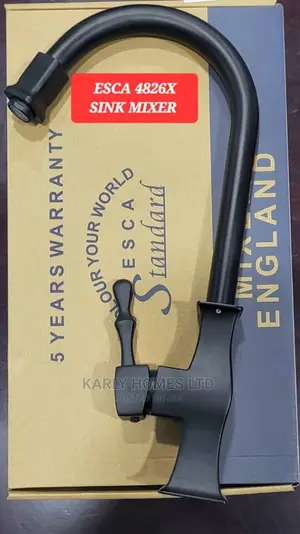 England Black Sink Mixer Tap