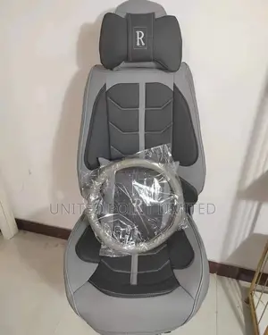 Car Leather Seat Cover Ash And Black R Power