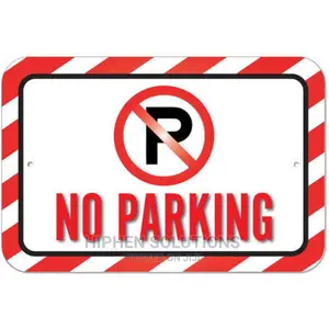 Warning No Parking