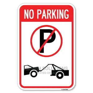 Aluminum No Parking
