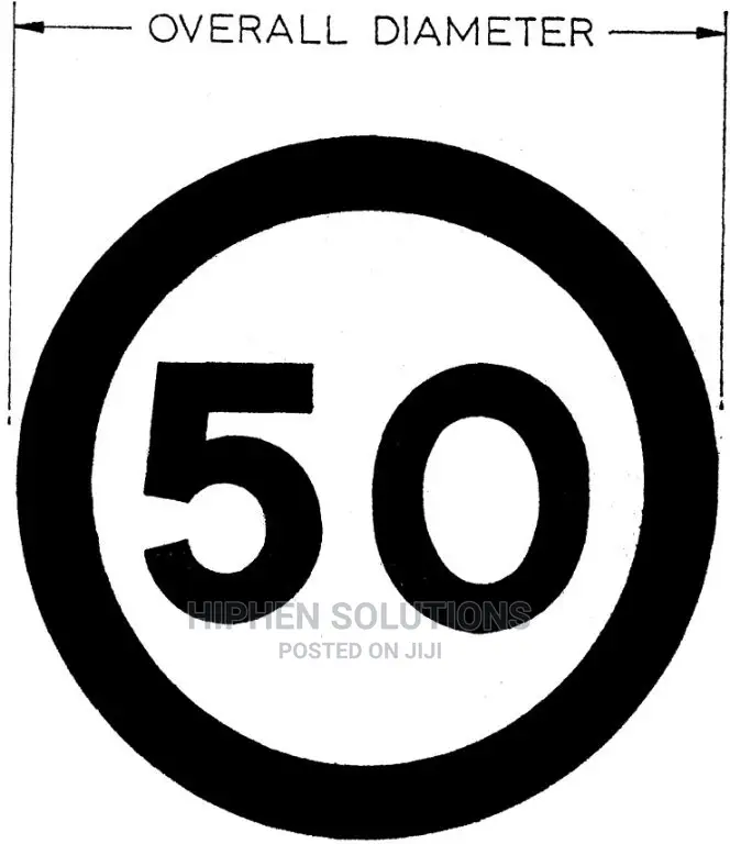 Minimum Speed Sign Light