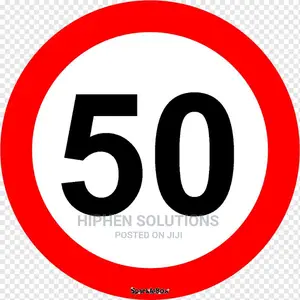 Traffic Minimum Speed Limit Sign