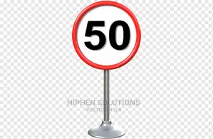 Traffic Minimum Speed Limit Sign