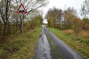 Uneven / Bumpy Road Ahead Sign