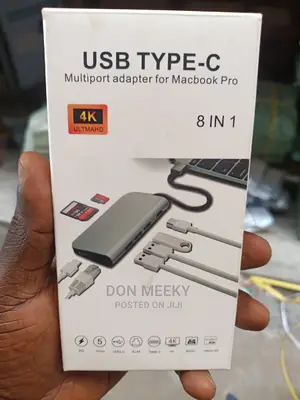 USB Type-C Multi-Function Lan Adapter for Macbook PRO 8in1