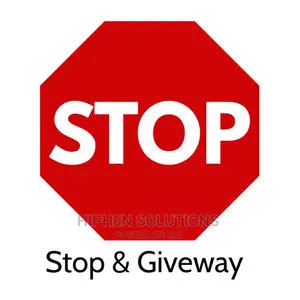 Portable Give Way And Stop Signs