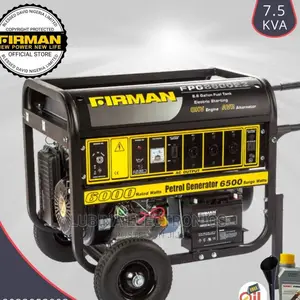 Brand New Sumec Firman(FPG88000E2)6.5kva Generator✓Copper✓
