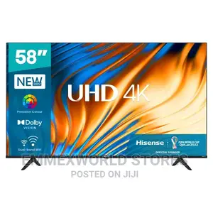 Hisense Uhd Tv 58” With Netflix